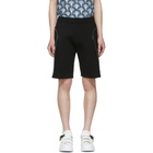 Neil Barrett Black Scuba String Shorts