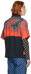 MISBHV Orange & Navy Sunset Shirt