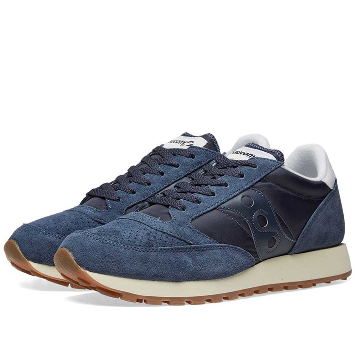 Photo: Saucony Jazz Original Vintage Perf Blue