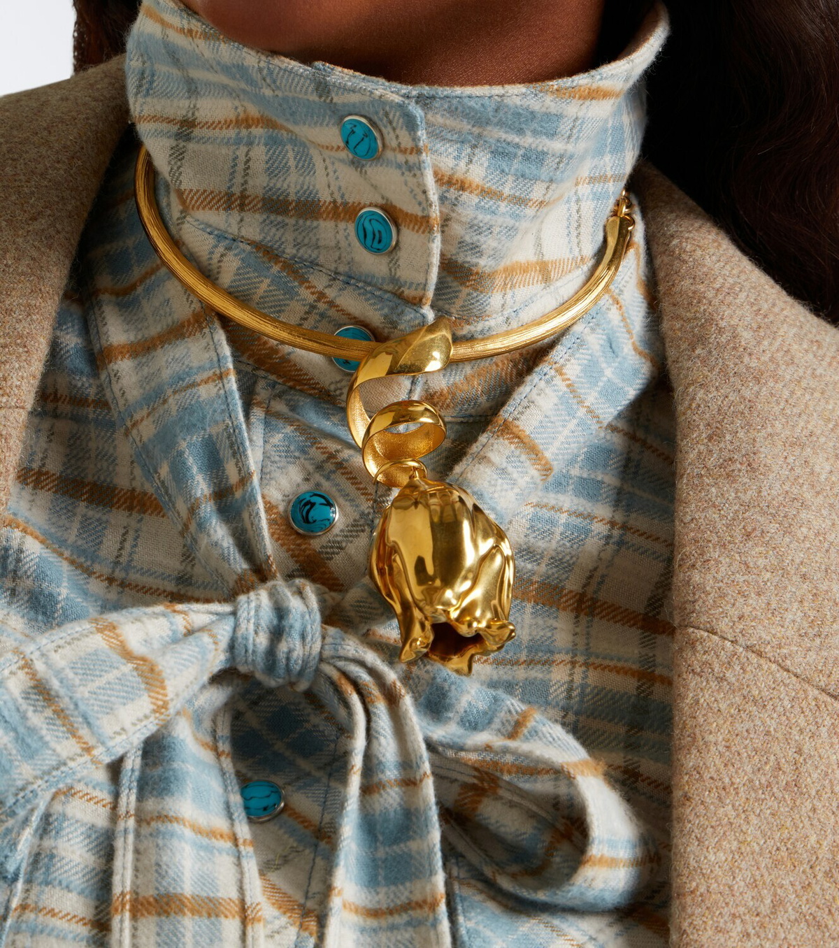 Chloé Floral pendant necklace