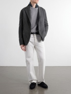 Anderson & Sheppard - Unstructured Wool and Cashmere-Blend Blazer - Gray