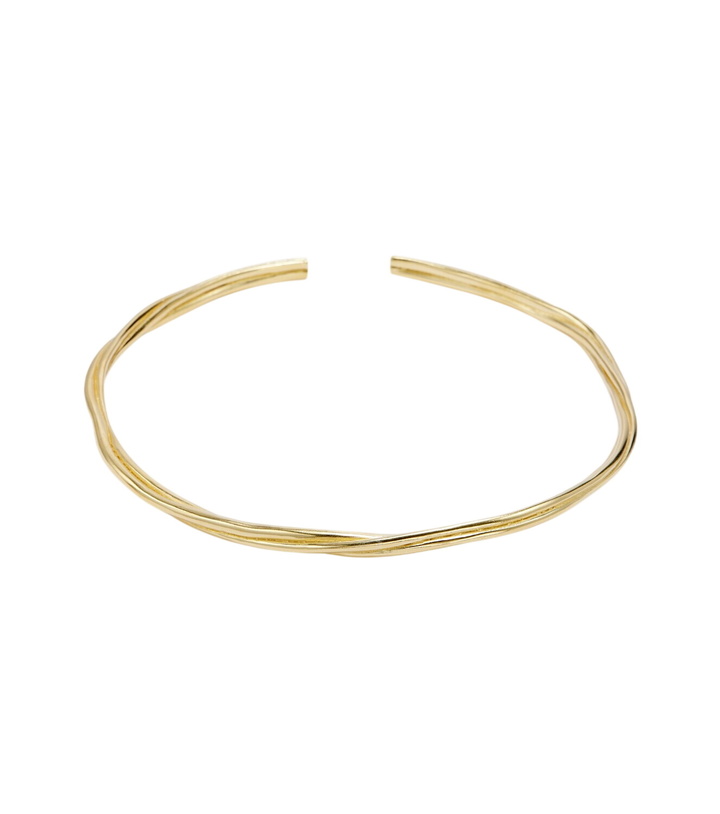 Photo: Ysso Lydia 24kt gold-plated choker