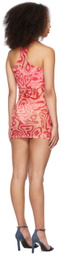 OMIGHTY SSENSE Exclusive Pink Mesh Lava Tank Top