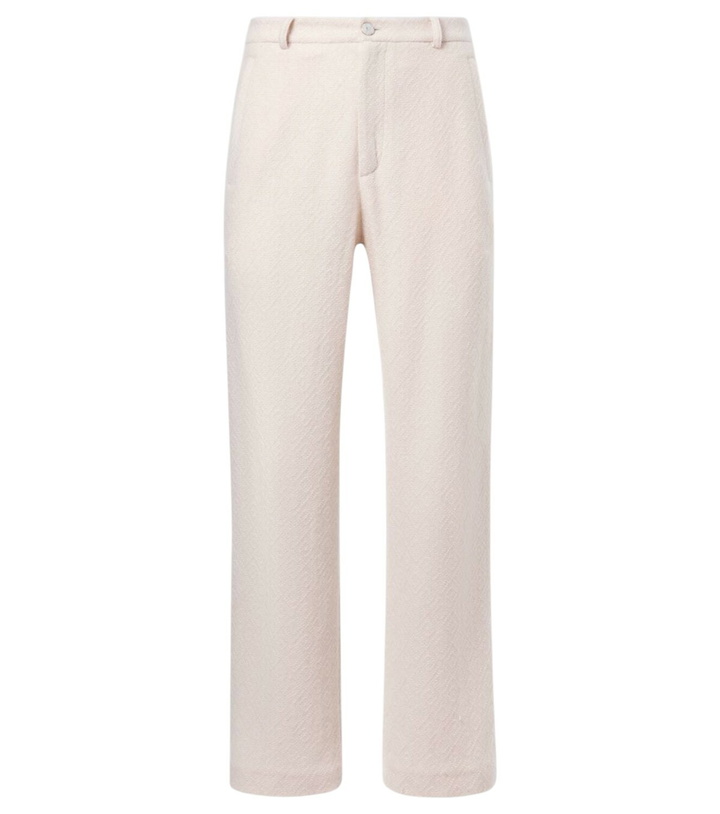 Photo: God's True Cashmere Diamond cashmere straight-leg pants