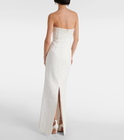 Rebecca Vallance Bridal Theresa faux pearl-embellished gown