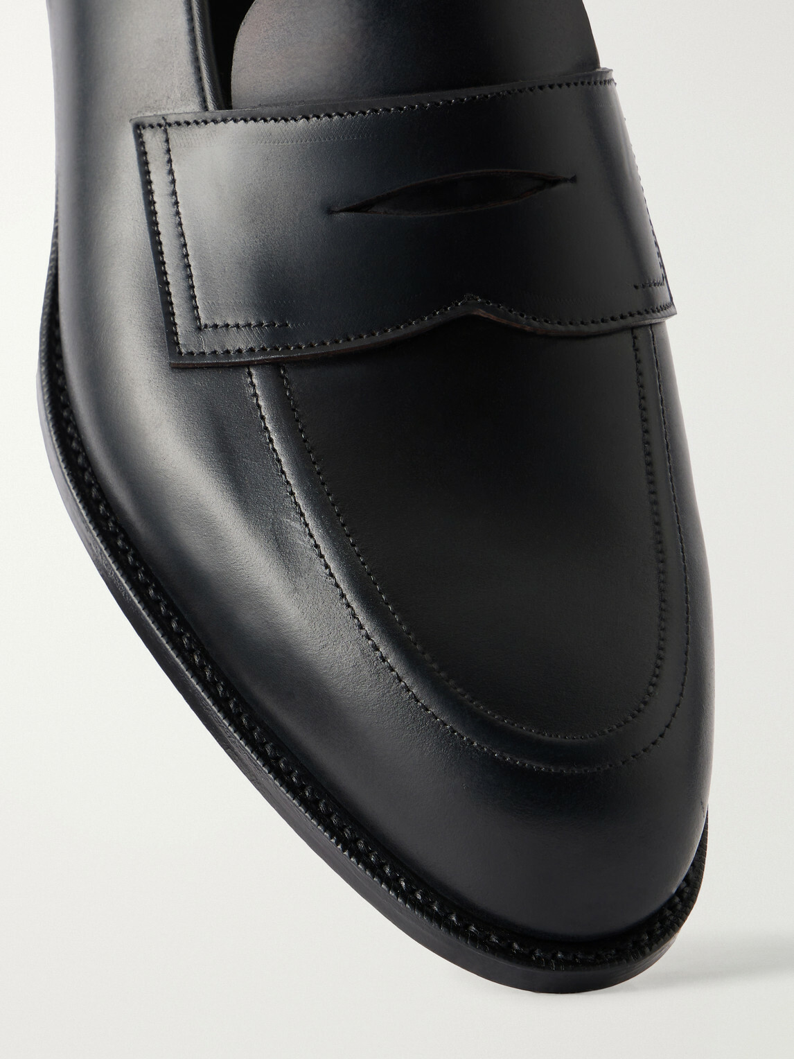 Edward Green - Piccadilly Leather Loafers - Black