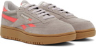 Reebok Classics Gray Club C Double Revenge Sneakers