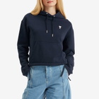AMI Paris Women's De Coeur Hoodie in Night Blue