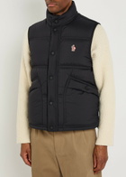 Moncler Grenoble Padded Shell Gilet Black