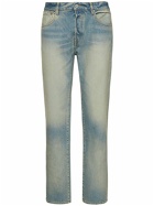 KENZO PARIS - 18cm Slim Bleached Cotton Denim Jeans