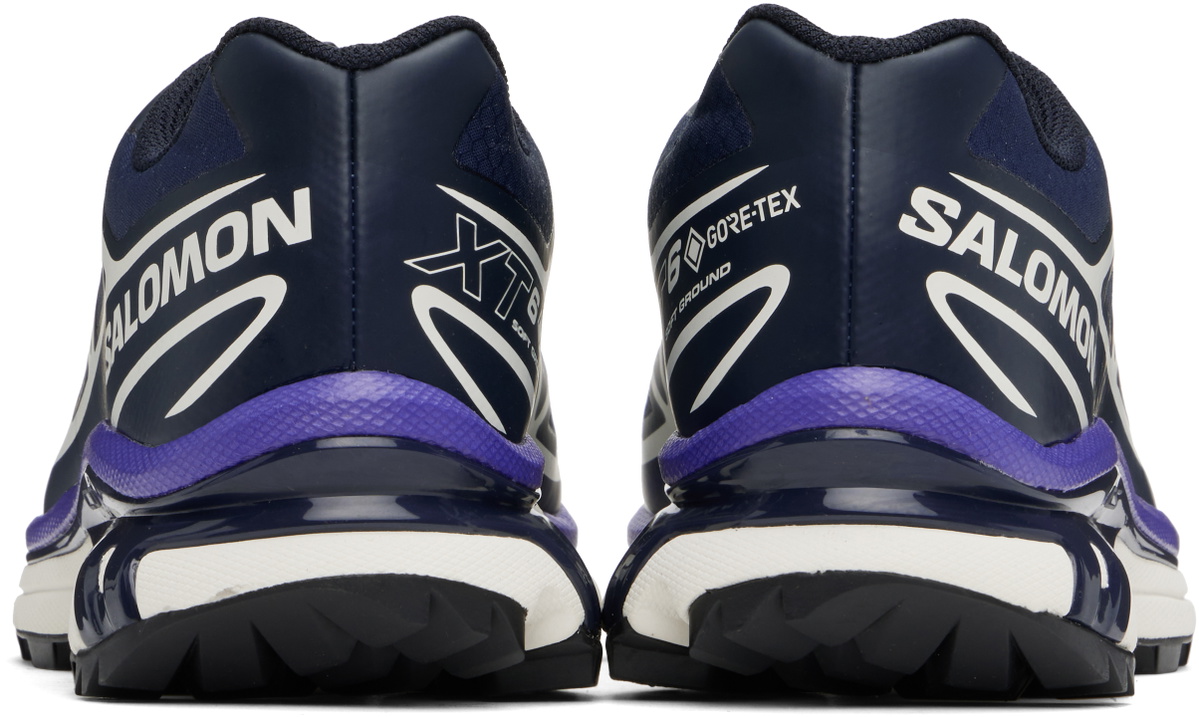 Salomon Navy & Off-White XT-6 GORE-TEX Sneakers Salomon