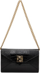 ANINE BING Black Small Elly Clutch Bag