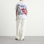 Adidas Men's Graphic T-Shirt in Light Grey Heather