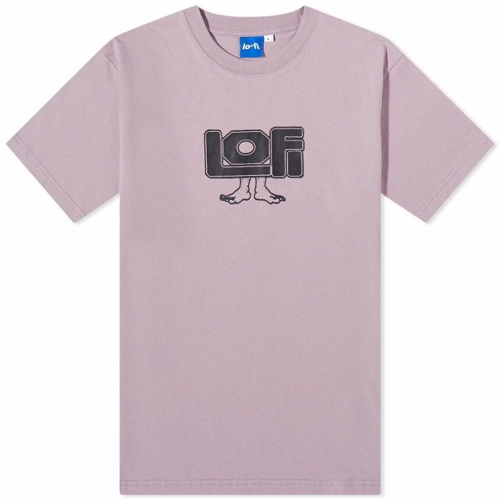 Photo: Lo-Fi Men's Dis-Orientation T-Shirt in Washed Berry
