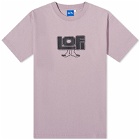 Lo-Fi Men's Dis-Orientation T-Shirt in Washed Berry