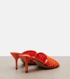 Jacquemus Cubisto woven raffia-effect mules