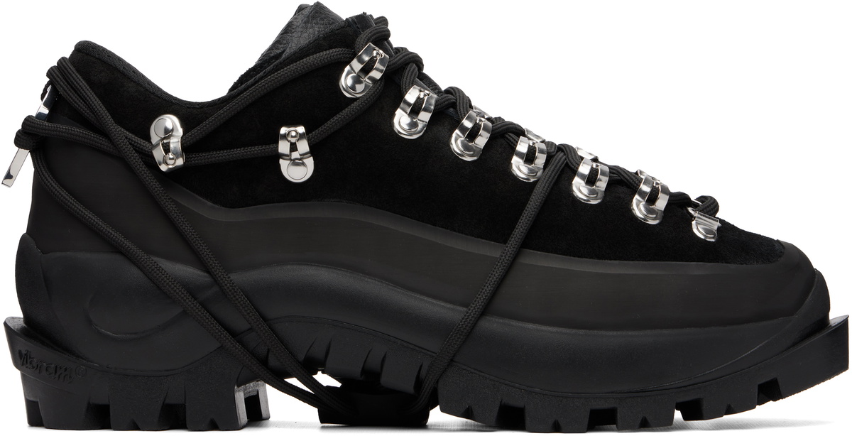 HELIOT EMIL Black Low Hiking Boots