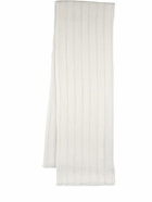 BRUNELLO CUCINELLI - Striped Linen Scarf