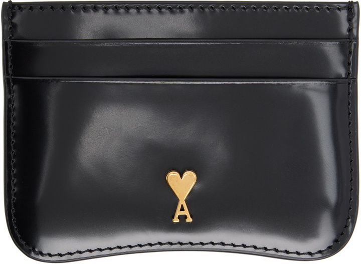 Photo: AMI Paris Black Paris Paris Card Holder