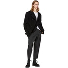 Comme des Garcons Homme Deux Black Striped Trousers