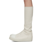 Rick Owens Off-White Sock Boots