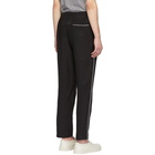 Dolce and Gabbana Black Crown Trousers