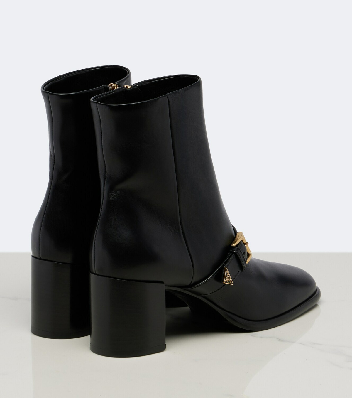 Prada Leather ankle boots