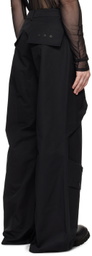CARNET-ARCHIVE Black Wide Mass Trousers