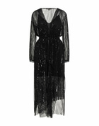 Maje Womens Midi dress in Black