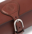 Purdey - Travel Leather Double Watch Roll - Brown