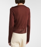 Saint Laurent Semi-sheer sweater