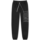 AMIRI Men's Zoltar Logo Sweat Pant in Black