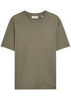 Frame Cotton T-shirt Khaki