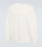 Sacai - Cotton-blend sweater