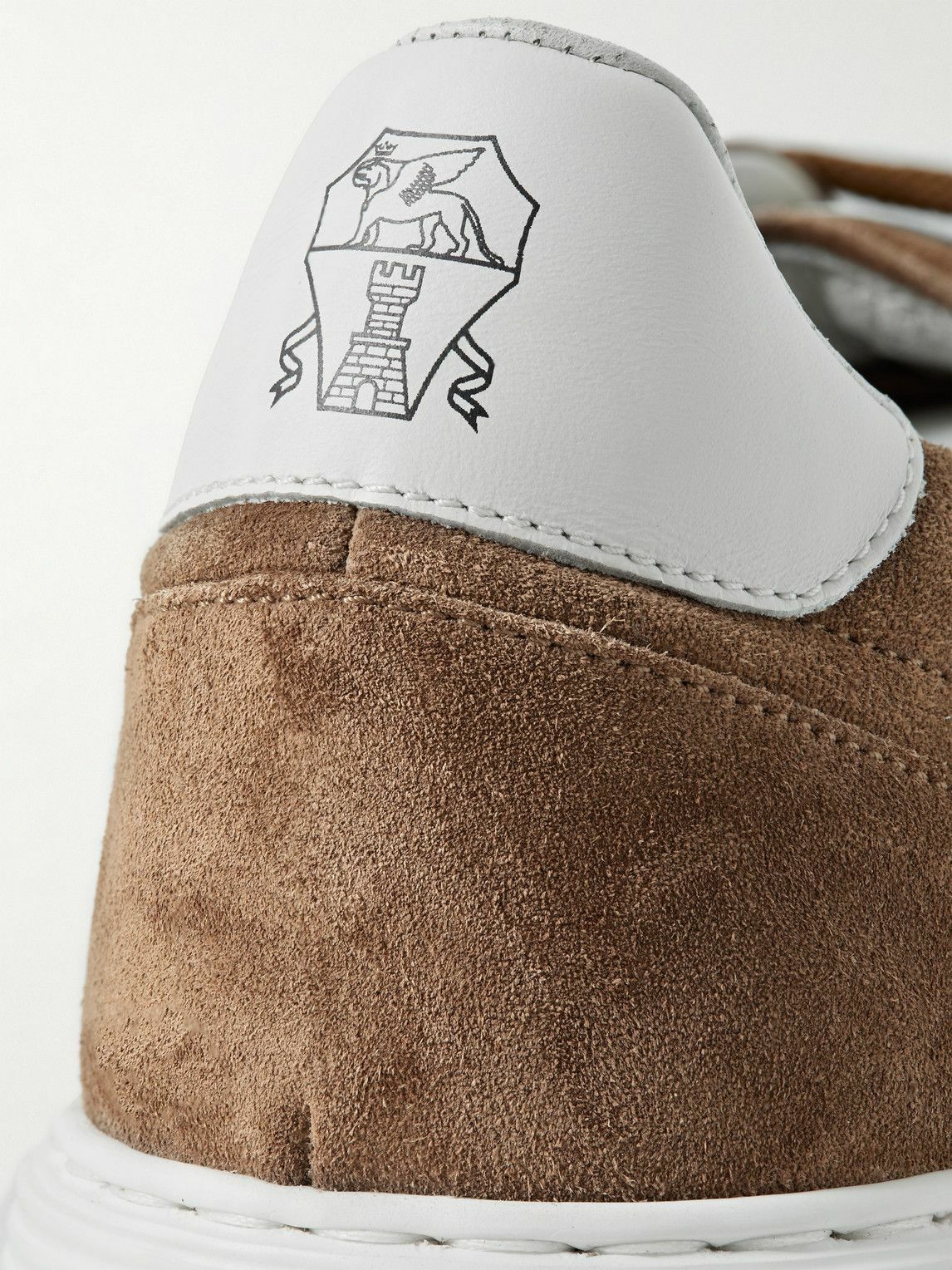 Brunello Cucinelli - Urano Suede Sneakers - Brown Brunello Cucinelli