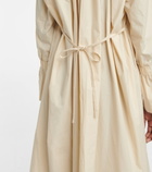 Deveaux New York - Aurora oversized cotton midi dress