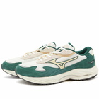 Mizuno Men's Wave Rider Β Sneakers in Snow White/Anise Flower