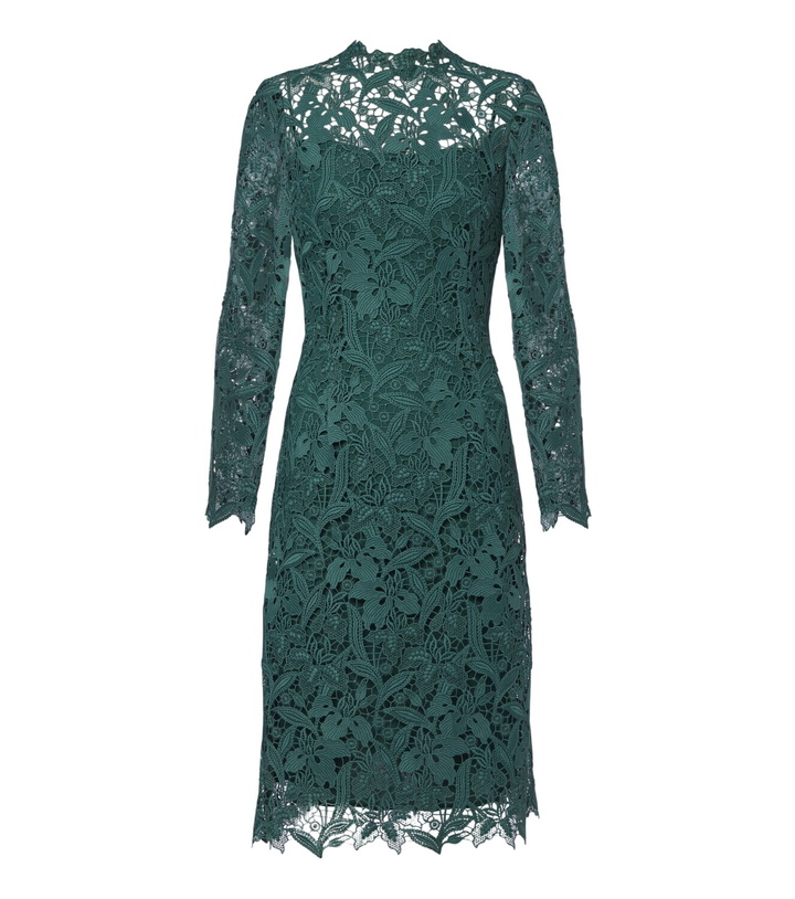 Photo: Monique Lhuillier Lace minidress