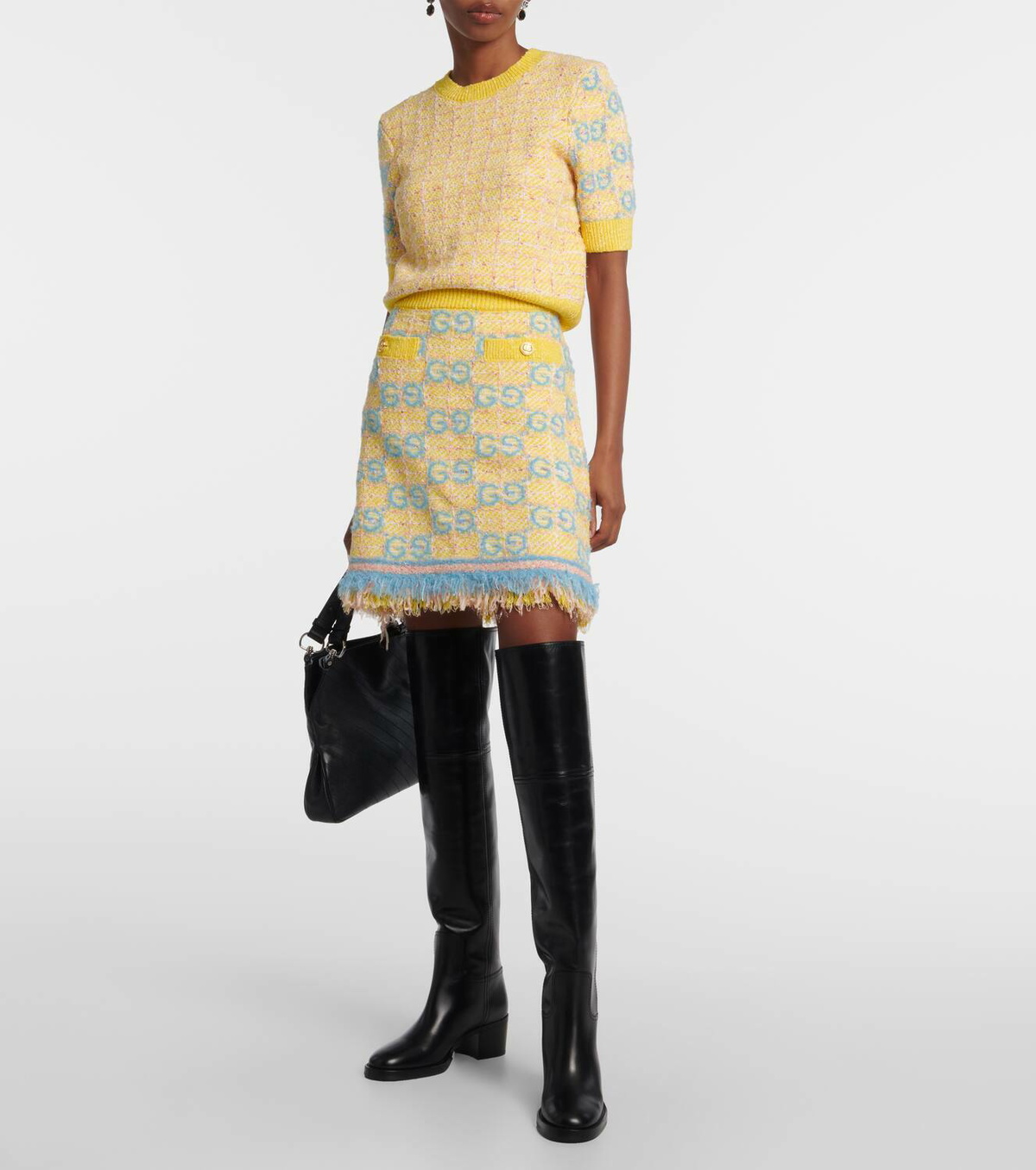 Gucci GG bouclé miniskirt Gucci