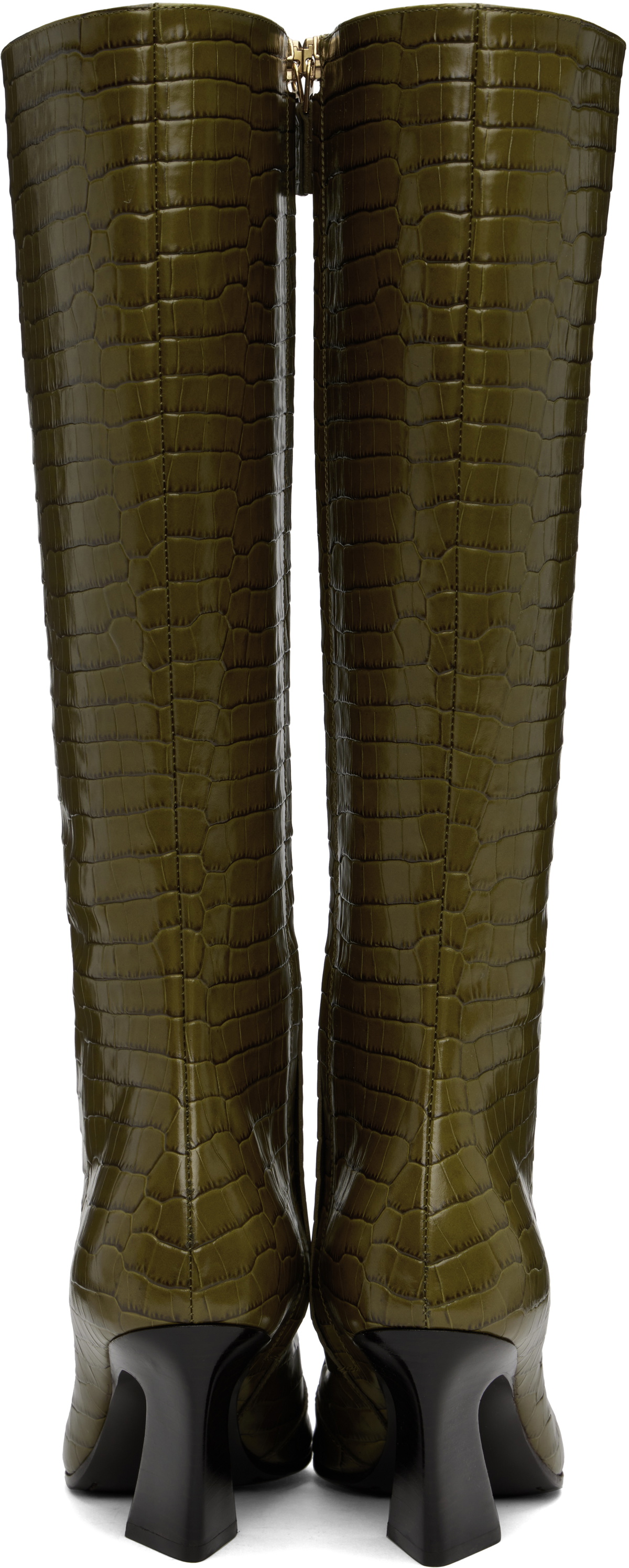 Bottega Veneta Green Lewis Tall Boots Bottega Veneta