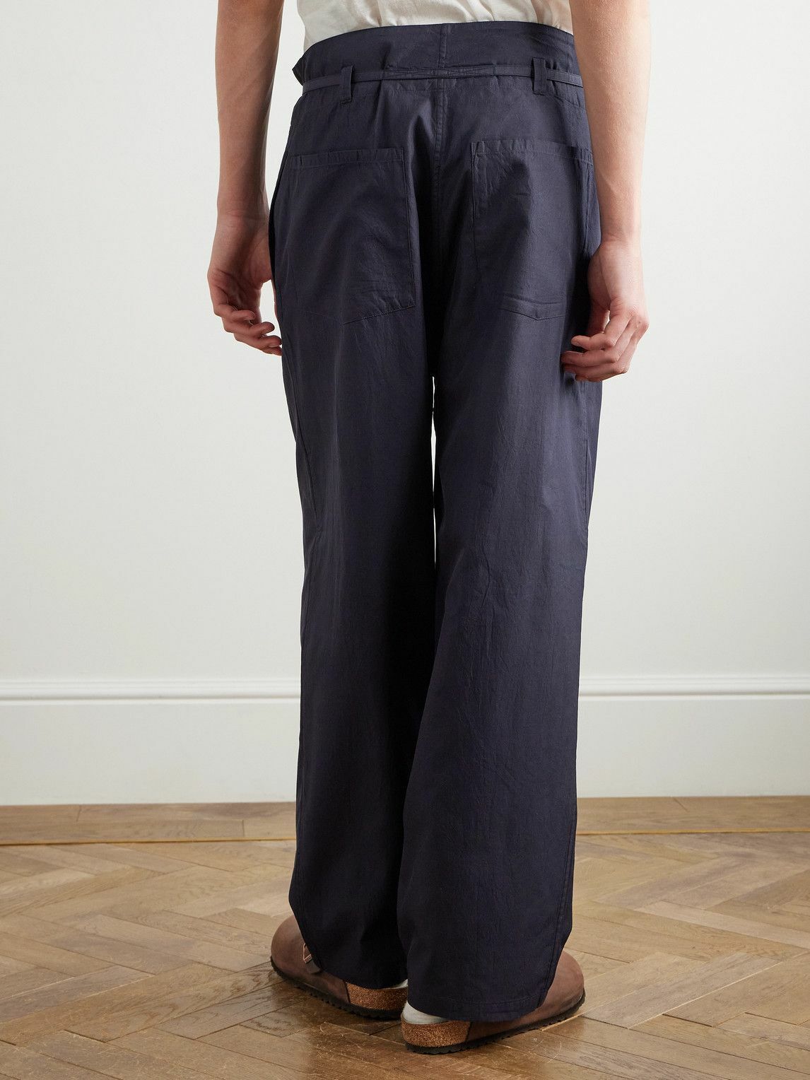Kaptain Sunshine - Traveller Easy Cotton and Silk-Blend Drawstring
