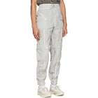 Eckhaus Latta Grey Flight Cargo Pants