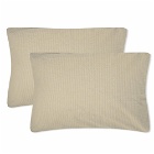 Crisp Sheets Pillow Cases - Set of 2 in Sand Stone