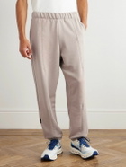 ON - Club Tapered Organic Cotton-Blend Jersey Sweatpants - Neutrals