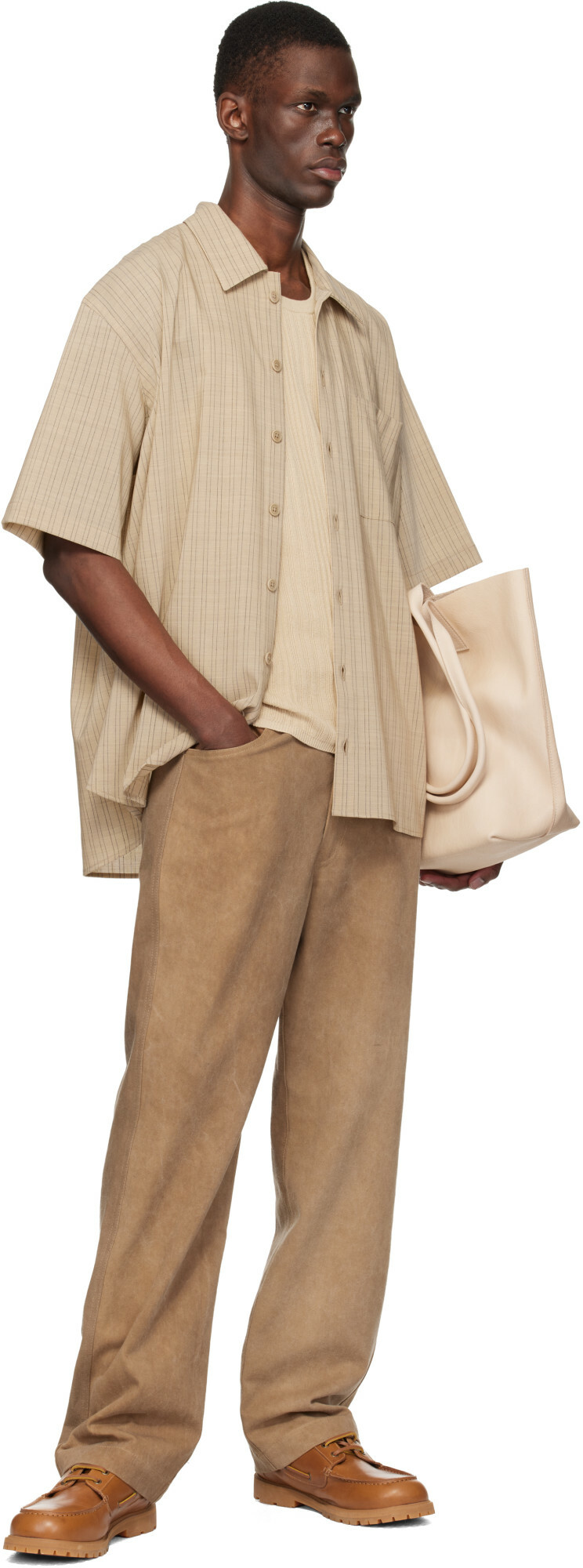 colbo Beige Easy Shirt