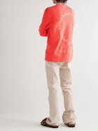 Coral Studios - Printed Cotton-Jersey T-Shirt - Orange