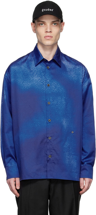 Photo: Études Bue Yves Klein Edition Illusion Shirt