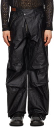 Andersson Bell Black Convex Multi Military Trousers