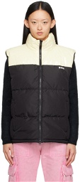MSGM Black Zip Vest