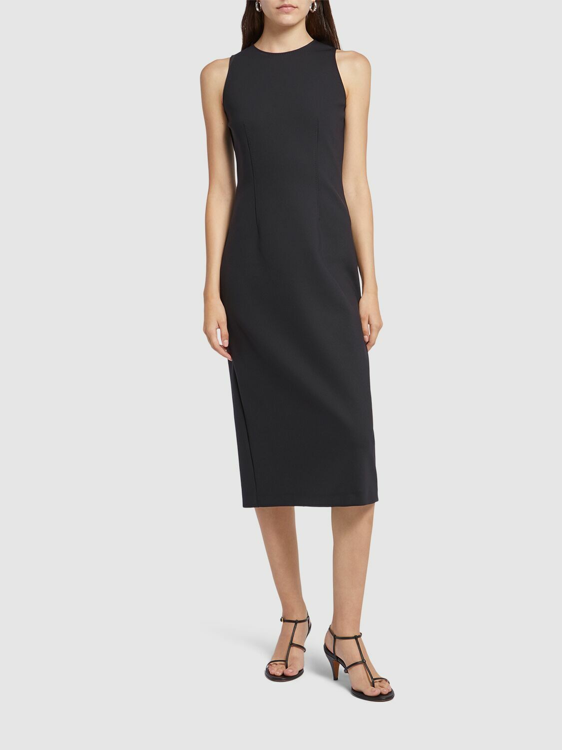 MAX MARA Sevres Neoprene Midi Dress Max Mara